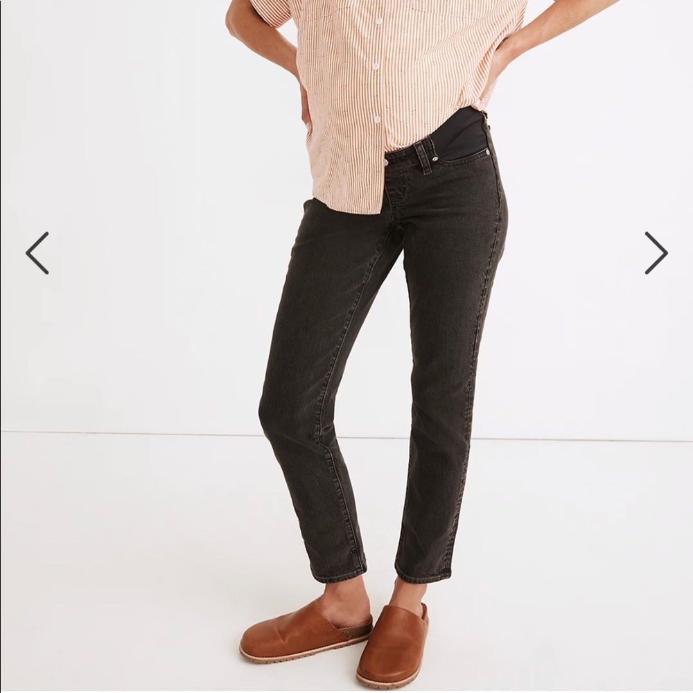 Madewell Side-Panel Maternity Jean